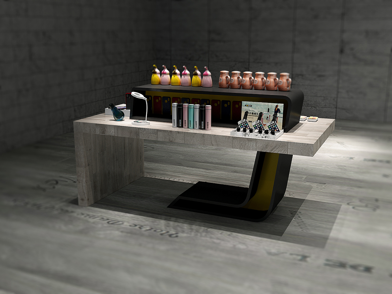 数码潮品展示柜