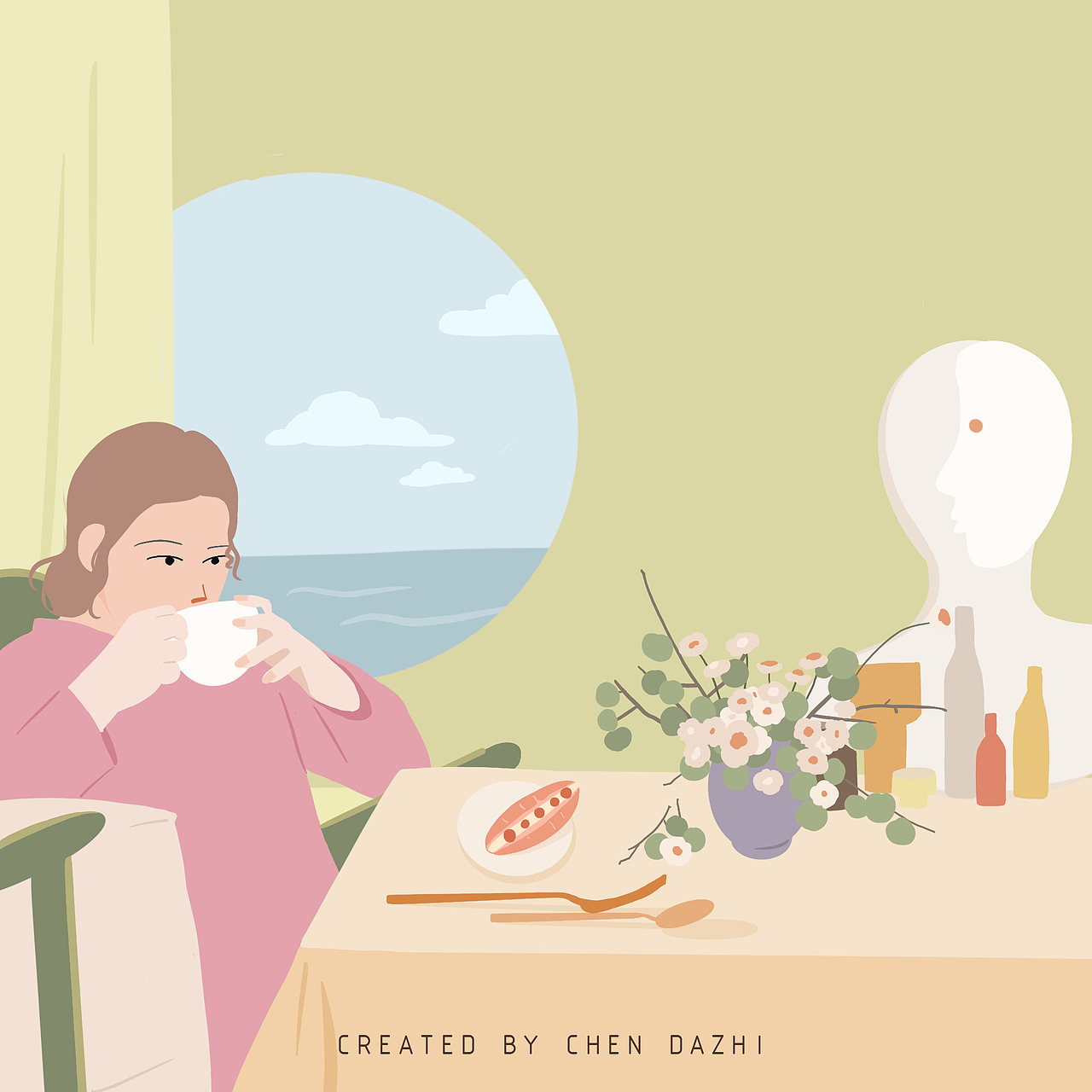 大海（图ZMTYxOTgyODky） - 绘本 - 站酷设计师陳大只原创素材 - 站酷ZCOOL