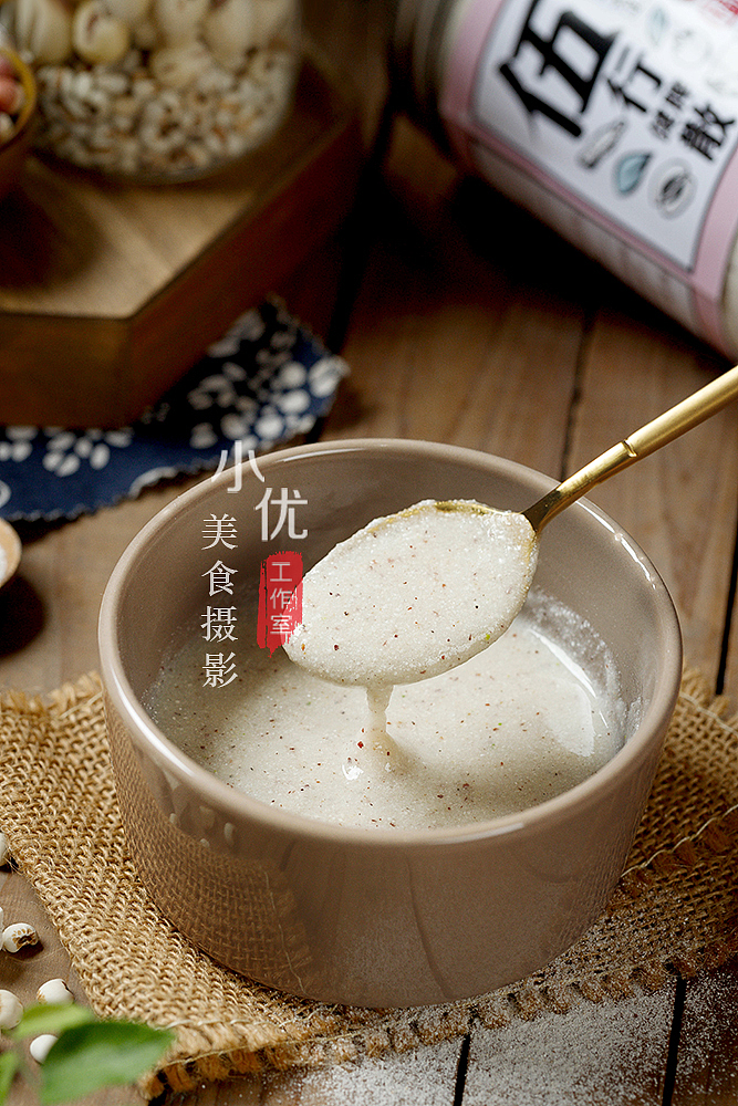 静物美食摄影 五行健脾散 五谷杂粮代餐粉