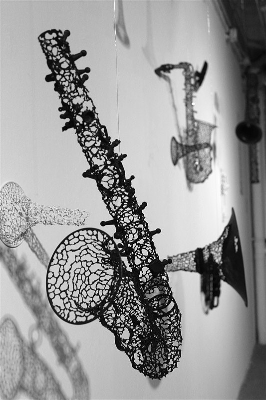 廊桥陈硕雕塑展览