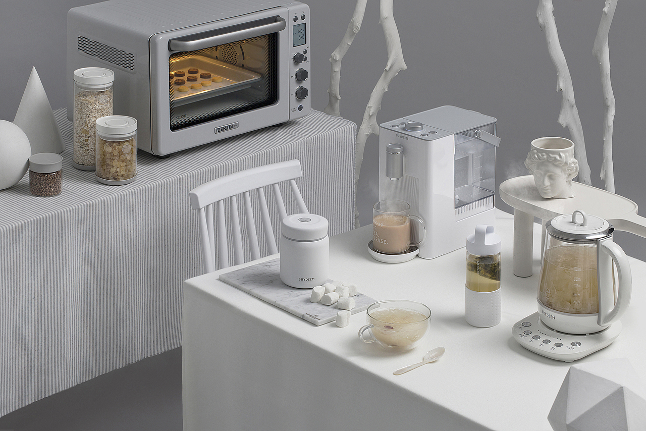 BUYDEEM SET
纯色静物大片组 - 白灰色 Artist studio<br>*