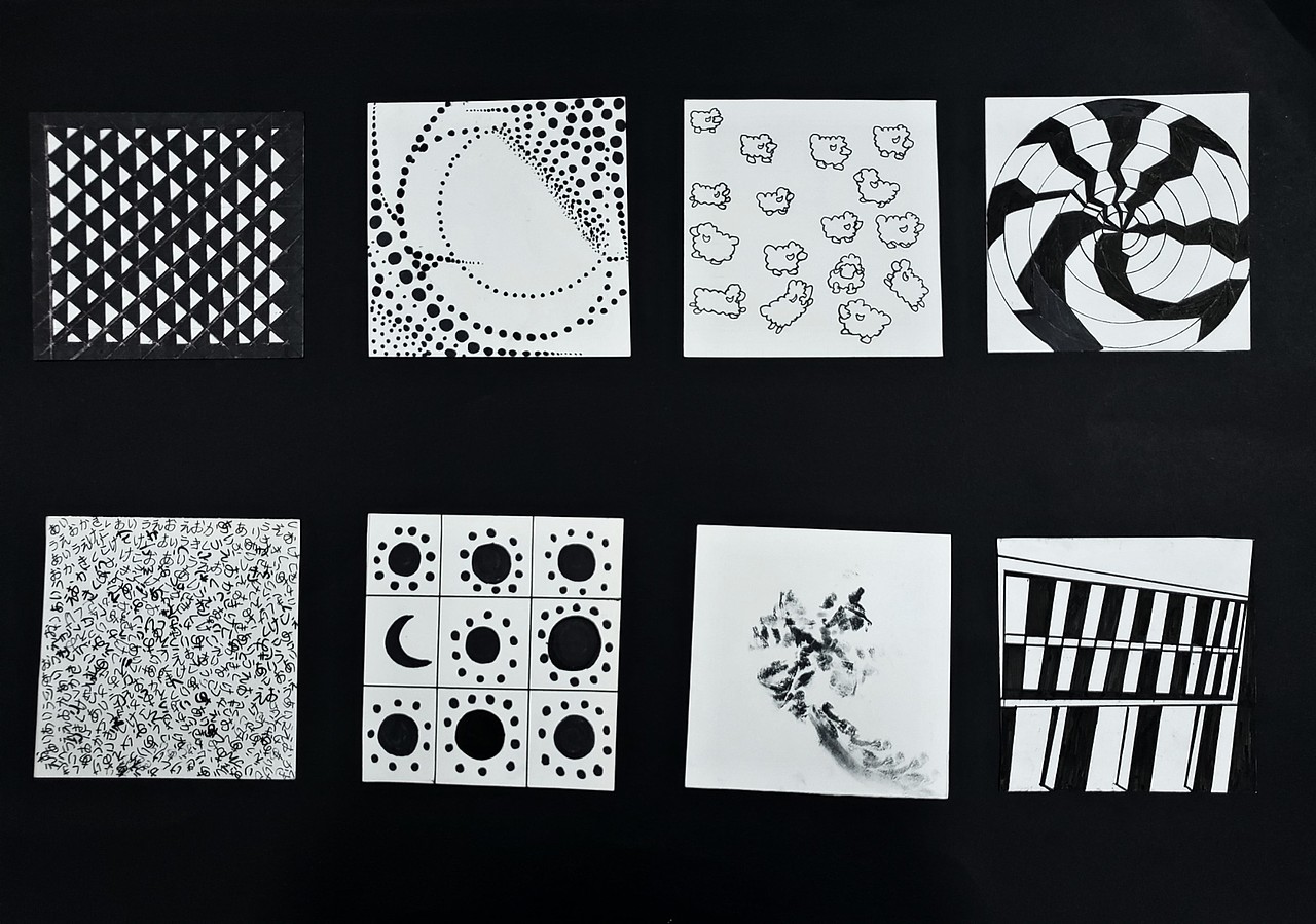 设计学类19-6班 骨骼练习 构成作业