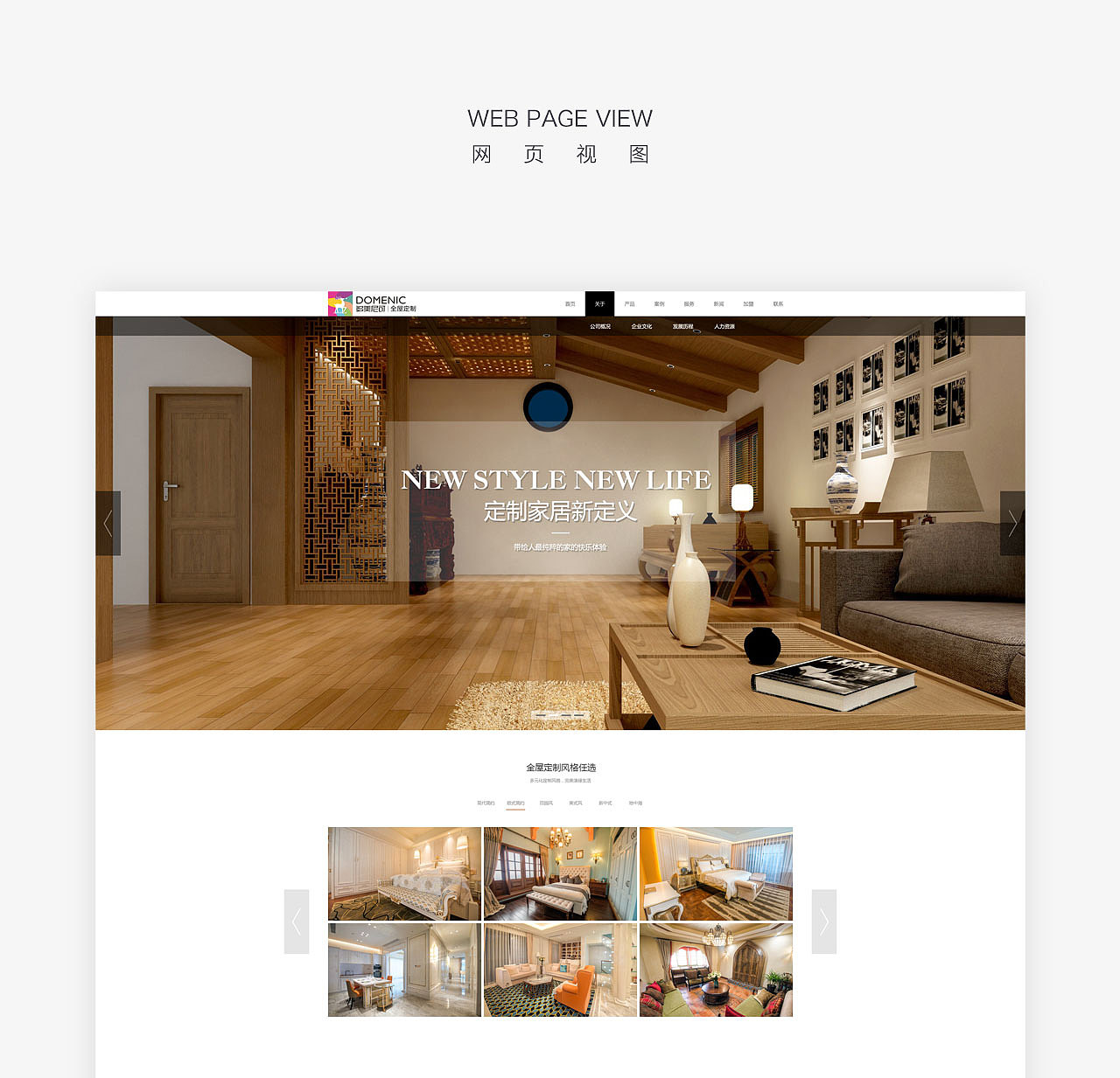 多美尼可—品牌网站设计—上首品牌中国（原字体中国）（图ZMTI4MjgyMTcy） - 企业官网 - 站酷设计师zitichina原创素材 - 站酷ZCOOL