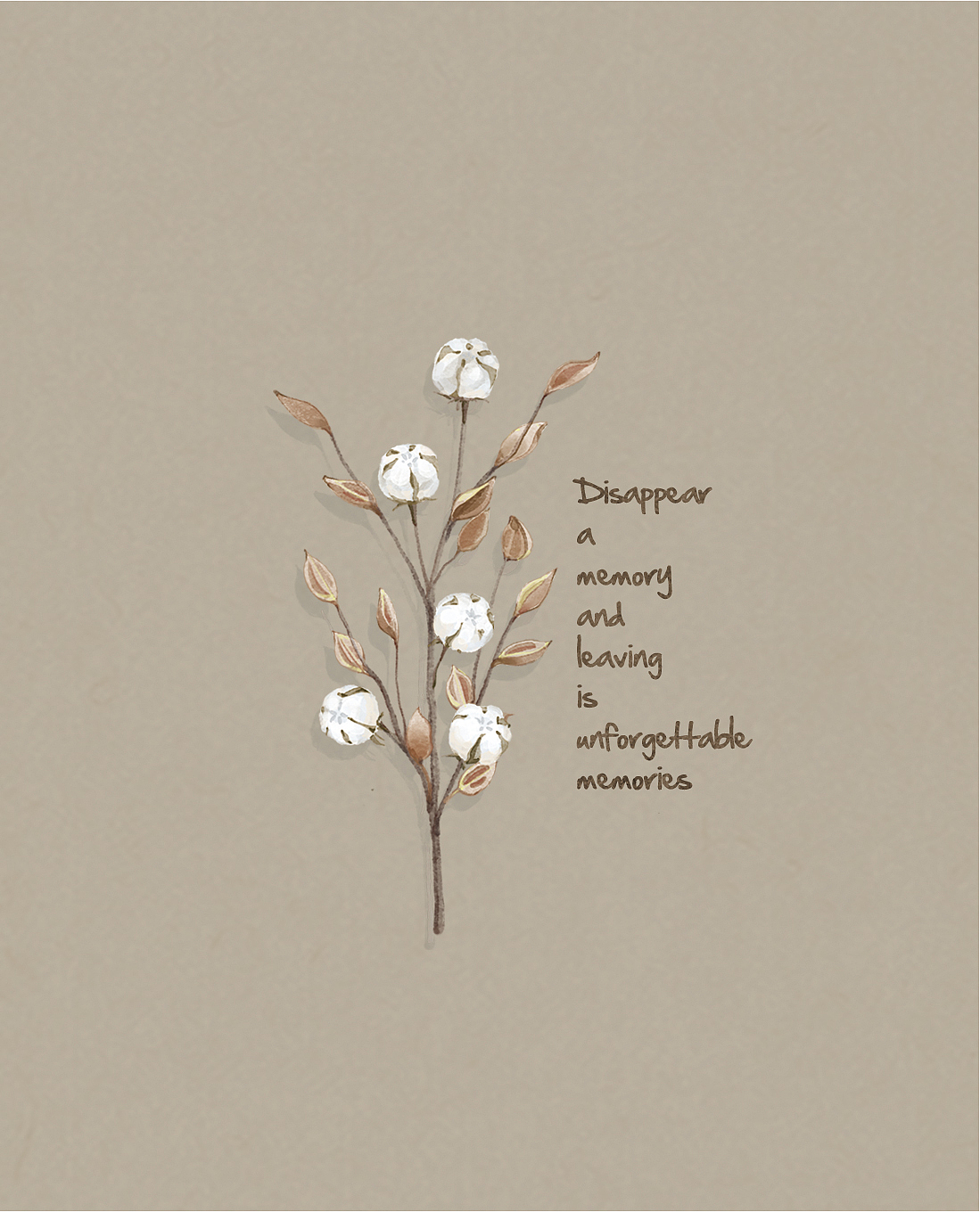 花间短歌 花卉插图