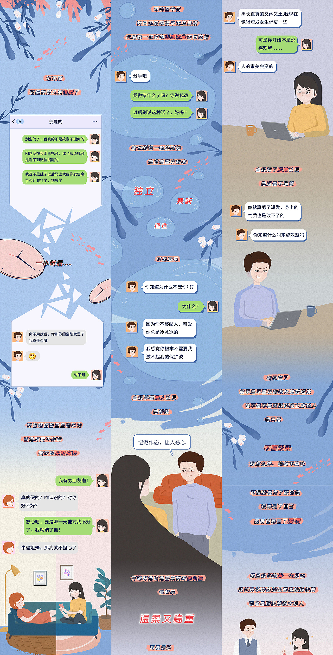 2020公众号漫画年终总结(图ZMjM3ODc5Mzc2) - 中/长篇漫画 - 站酷设计师Faye_菲伊原创素材 - 站酷ZCOOL