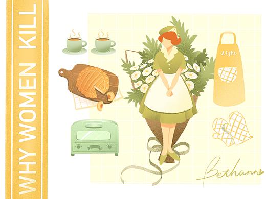 致命女人同人插图