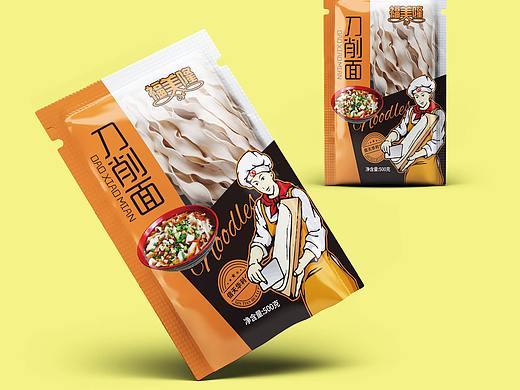 刀削面面条包装