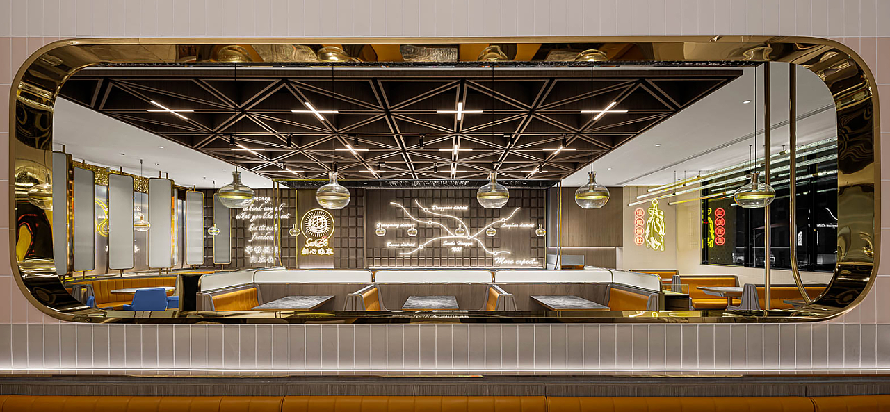 成都餐厅设计丨新宝餐厅、港式餐厅设计!（图ZMjc0ODc4Njcy） - 酒店餐饮设计 - 站酷设计师成都餐厅创意设计原创素材 - 站酷ZCOOL