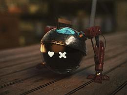 小机器人-骨骼绑定练习