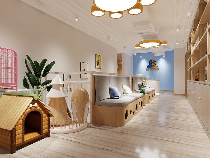 郑州宠物医院设计方案，宠物诊所装修设计注意事项（图ZMjkzODYzMDMy） - 其他空间 - 站酷设计师观筑设计原创素材 - 站酷ZCOOL