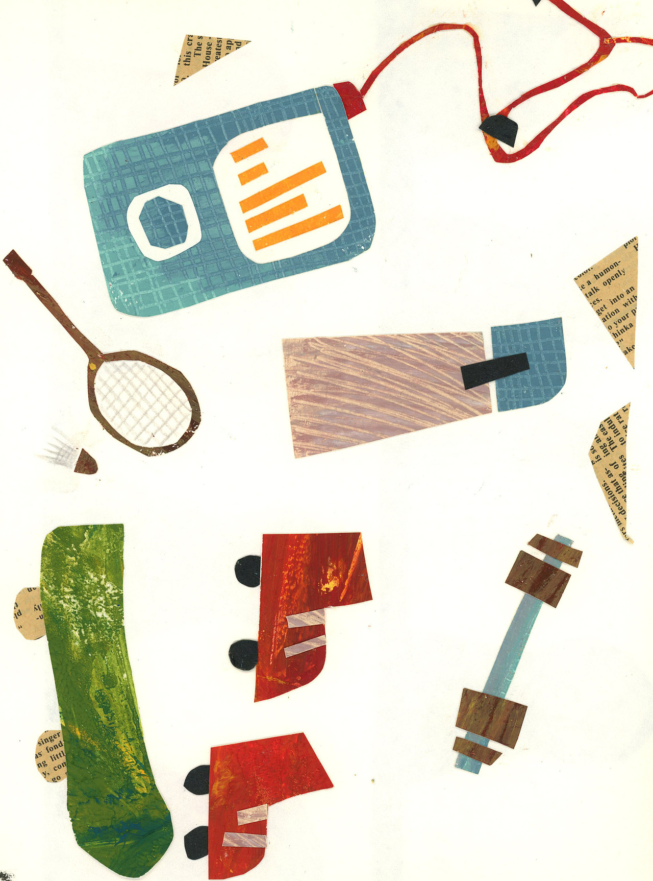 玩上瘾的拼贴小练习[z猪头]