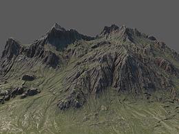 gaea 制作山