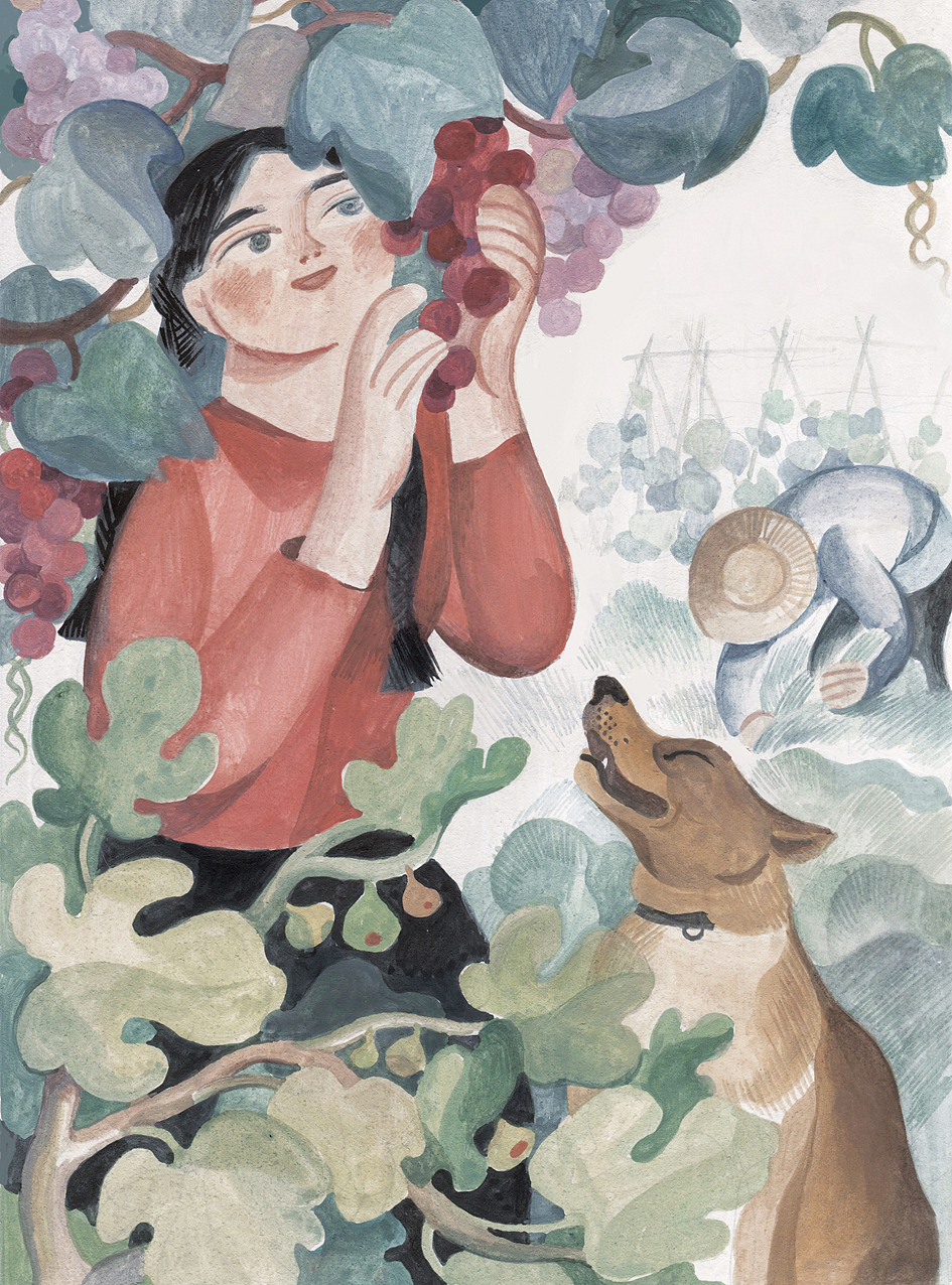 《护秋之夜》小说插图（图ZMTg5NjExNzY4） - 儿童插画 - 站酷设计师老老老鱼原创素材 - 站酷ZCOOL