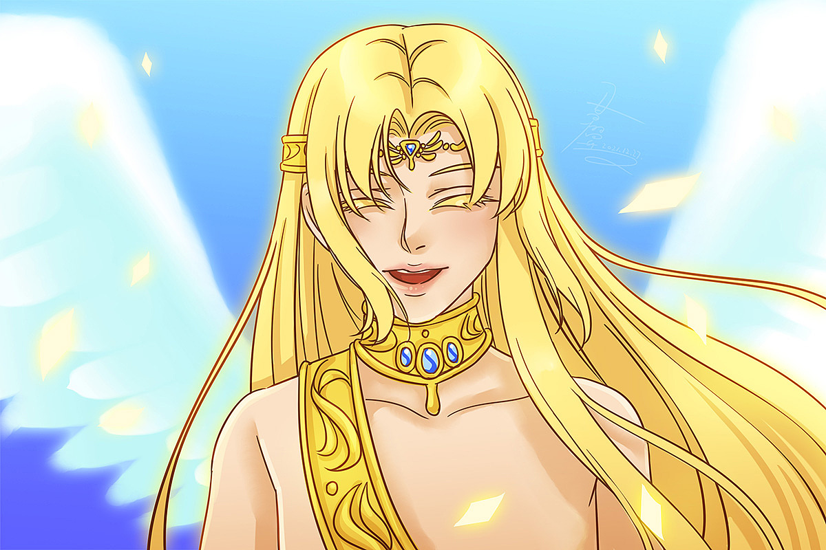 【天使迷梦】加百列/加加|伪天梦动画|同人短视频_梦灵雪翼-站酷zcool