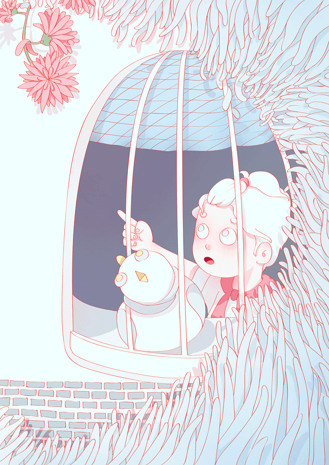 绘本《美丽之物》#青春答卷2017#（图ZODAzOTkyODA=） - 商业插画 - 站酷设计师95agan原创素材 - 站酷ZCOOL