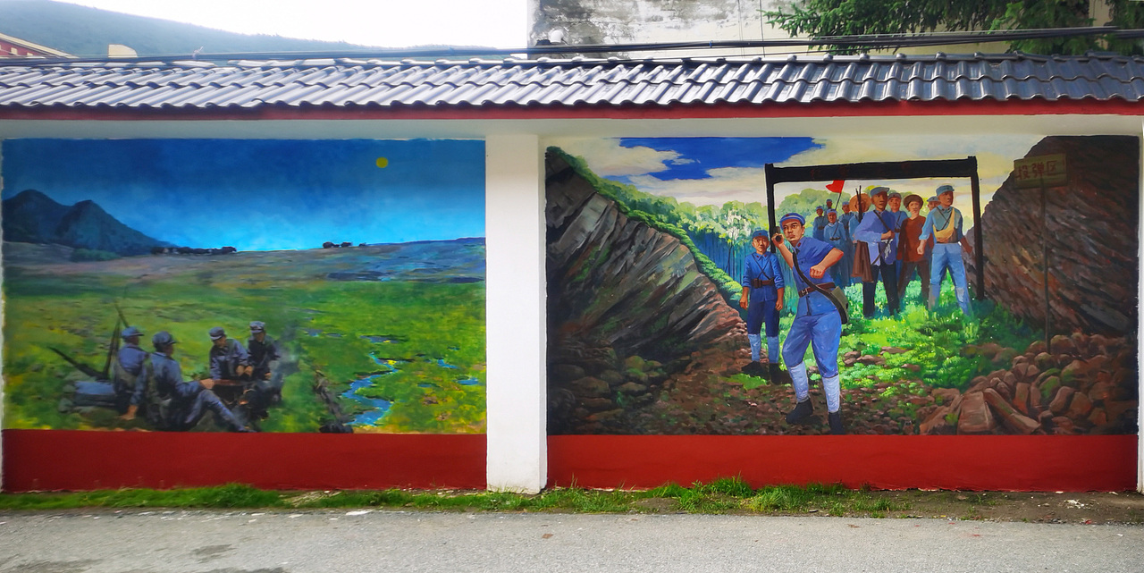 乡村振兴,新农村文化墙,新农村墙绘,新农村壁画