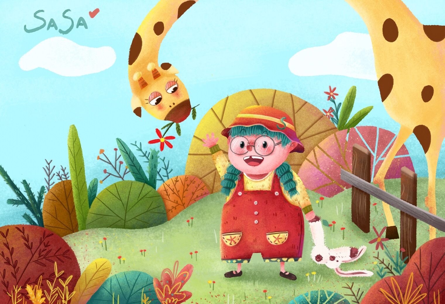 练习小场景|插画|儿童插画|an安安an - 原创作品 - 站酷 (zcool)