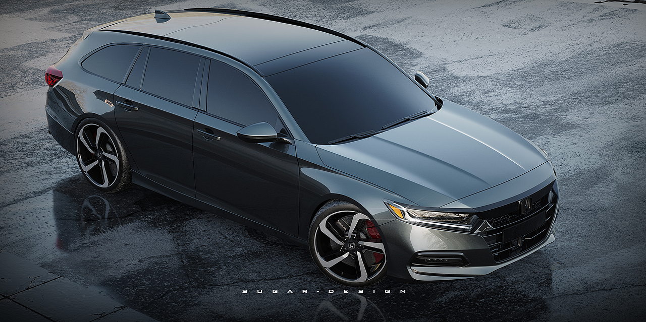 本田雅阁旅行车与猎装车新车预览!