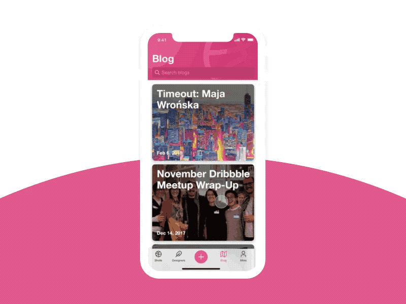 Dribbble iOS App Redesign（图ZMTA2NjUxNzUy） - APP界面 - 站酷设计师快雪时晴_Kiddy原创素材 - 站酷ZCOOL