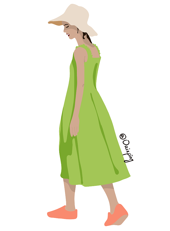 扁平人物练习（图ZMTk0MTUyMDY0） - 创作习作 - 站酷设计师晓晓之不忙时光原创素材 - 站酷ZCOOL