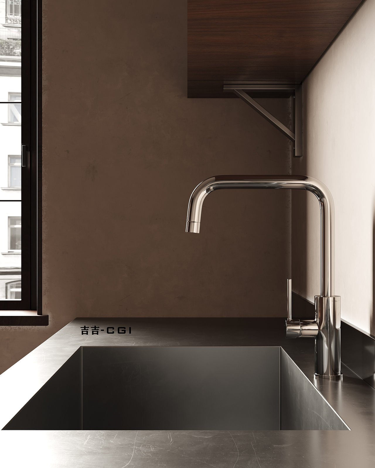 临摹国外的照片厨房（图ZMjQwMjk0OTE2） - 家装设计 - 站酷设计师吉吉CGI原创素材 - 站酷ZCOOL