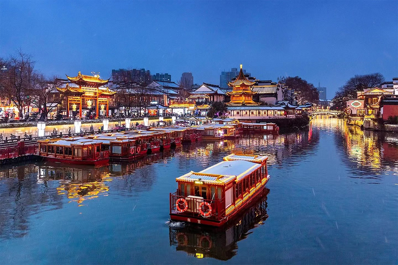 网红南京 | 夫子庙（图ZMjk0MzY5MzQw） - 商业插画 - 站酷设计师交子先生原创素材 - 站酷ZCOOL