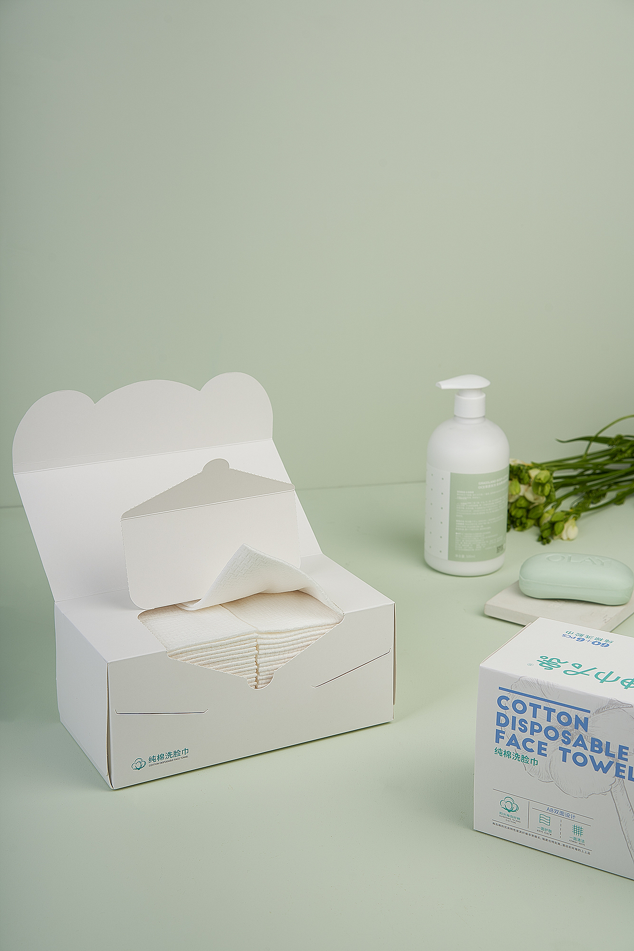 神经大条洗脸巾