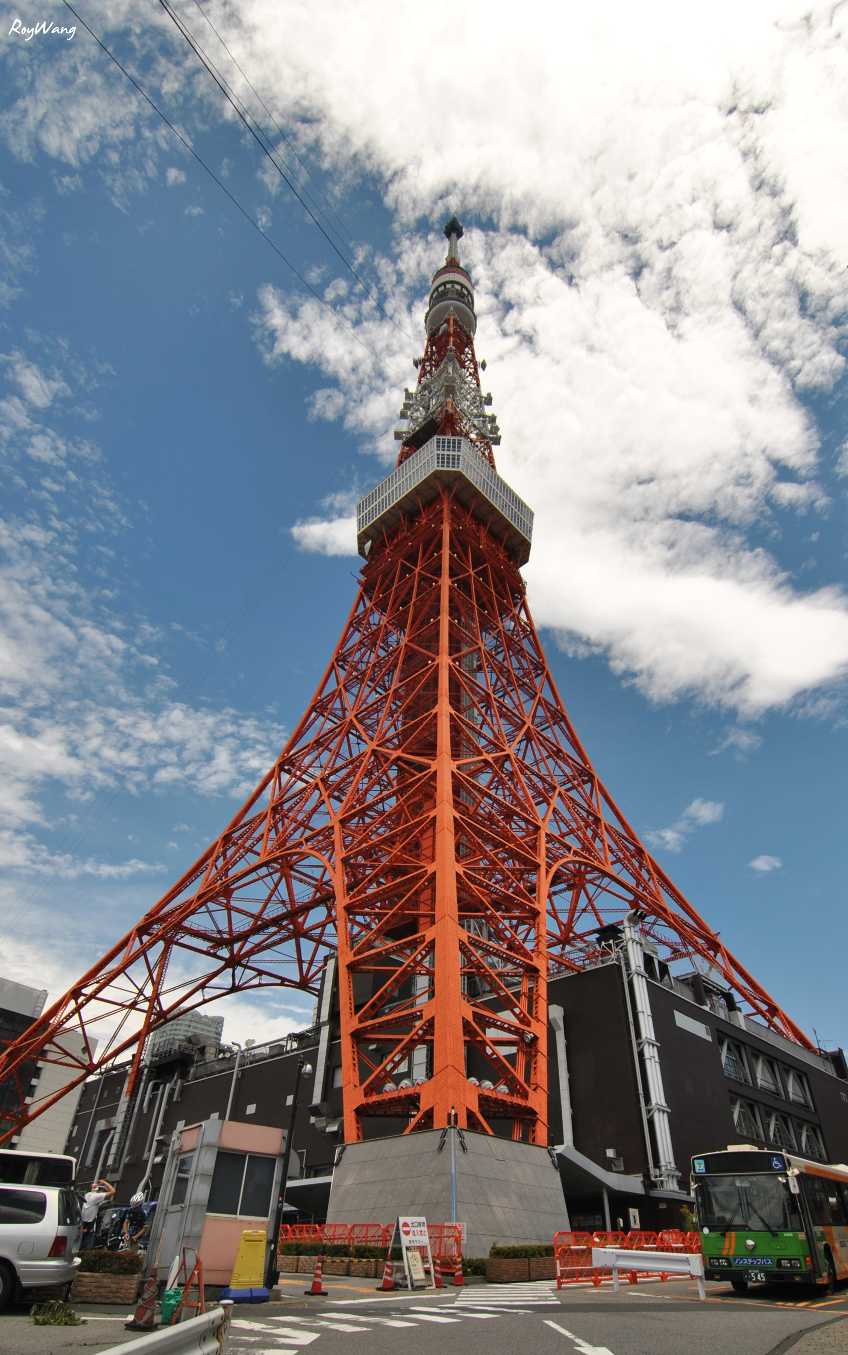 东京铁塔实拍图片
