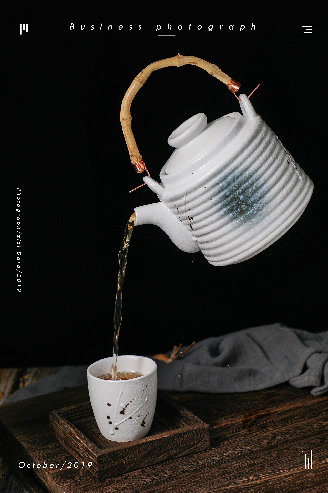 《上城士》标签陶瓷水壶壶静物作品信息创作时间2019/11/06产品设计1