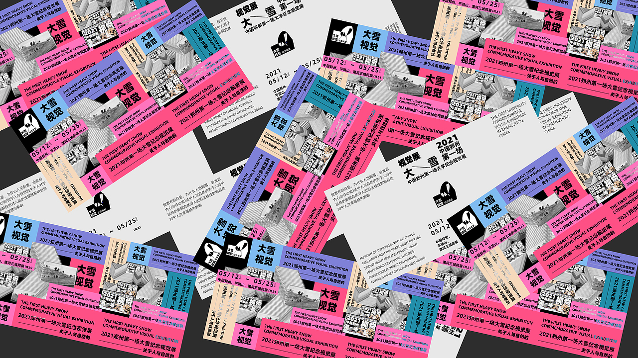 2021中国郑州第一场大雪视觉纪念展