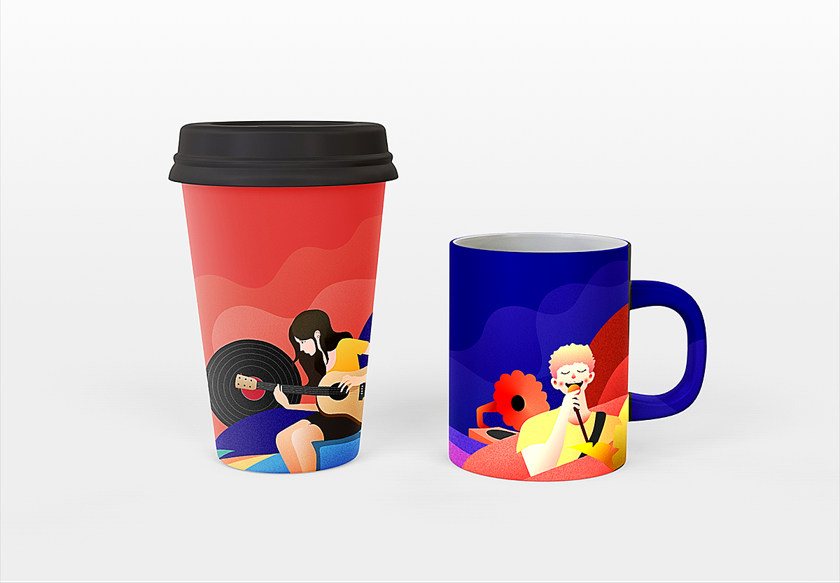 运营插画合集（图ZMTU4NTY0MjYw） - APP界面 - 站酷设计师QSongDing原创素材 - 站酷ZCOOL