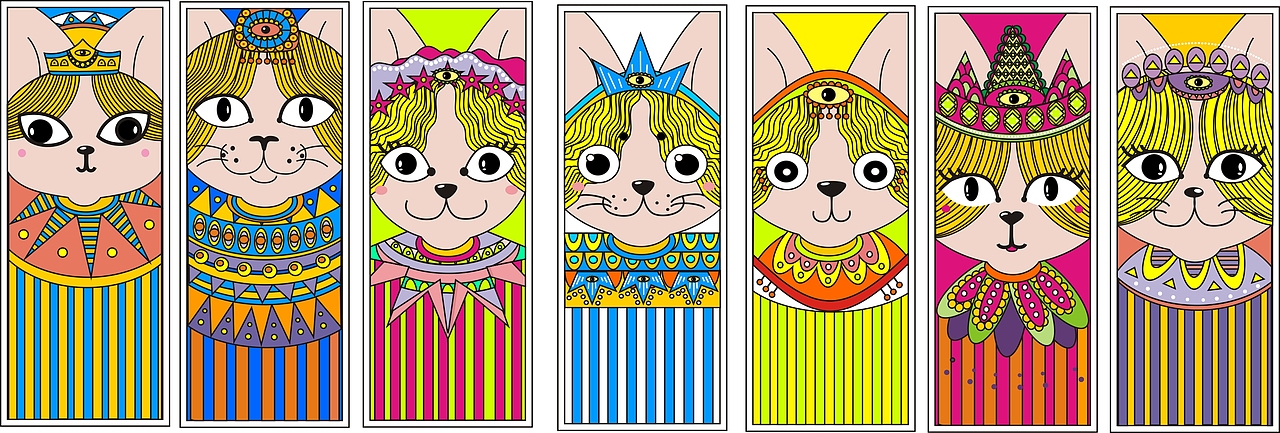 关于猫（图ZMTI3NDc5Mjg=） - 艺术插画 - 站酷设计师狸猫的城堡原创素材 - 站酷ZCOOL