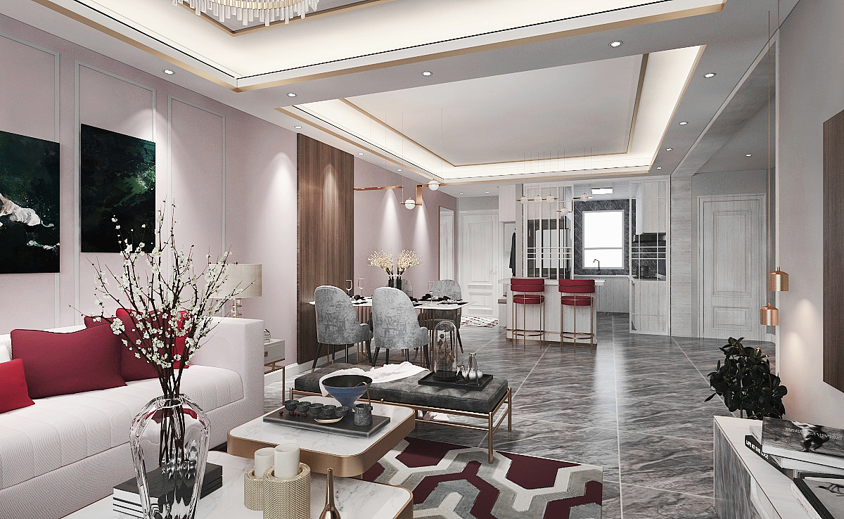 一个家装好多个色