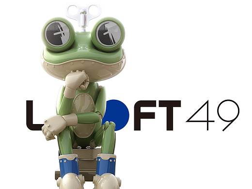 万科loft49IP形象设计——发条蛙