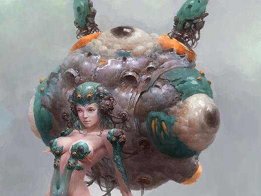 灵瞳重工-赵焕华新作山海经《精卫》