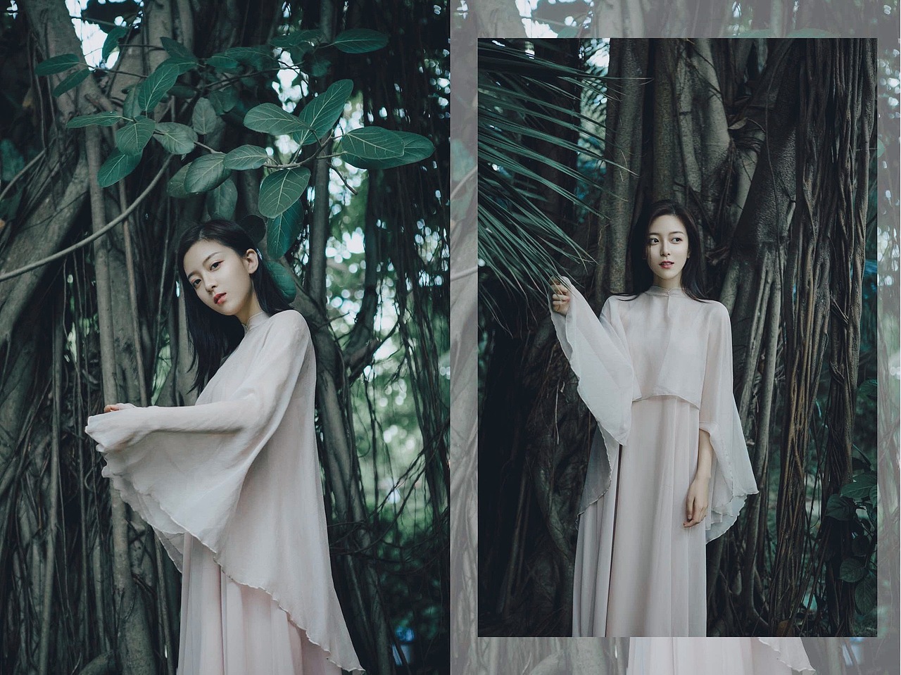 碧玉妆成一树高 万条垂下绿丝绦（图ZMTQxNjM4ODY4） - 人像摄影 - 站酷设计师yangxiaolong原创素材 - 站酷ZCOOL