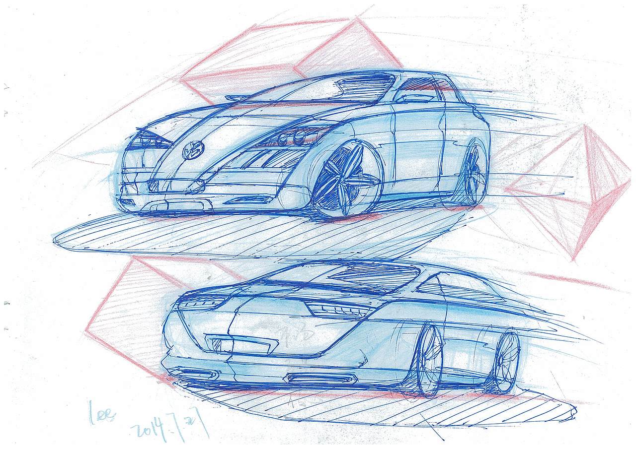 汽车手绘（图ZMjM4MzYzMDg=） - 交通工具 - 站酷设计师一航一帆原创素材 - 站酷ZCOOL