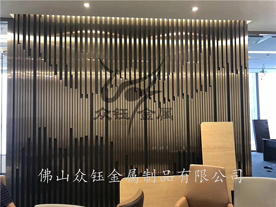 高档焊接电镀玫瑰金不锈钢屏风佛山不锈钢屏风焊接制品
