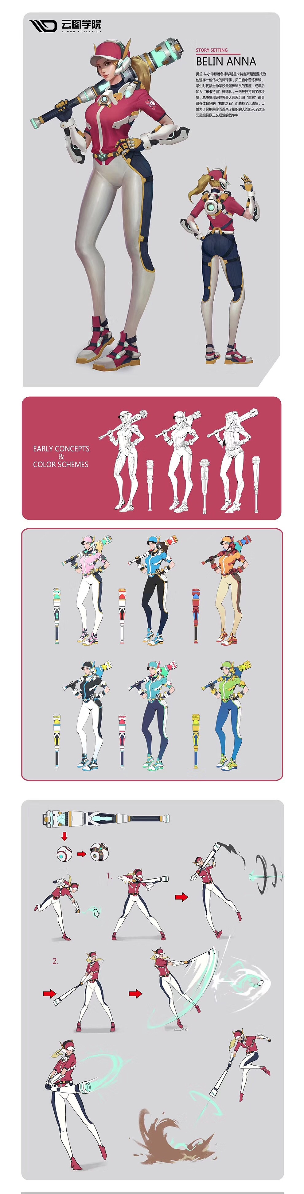 云图学院-学员作品（游戏原画）（图ZMTE2MzA3MDU2） - 游戏原画 - 站酷设计师大妹CRYSTAL原创素材 - 站酷ZCOOL