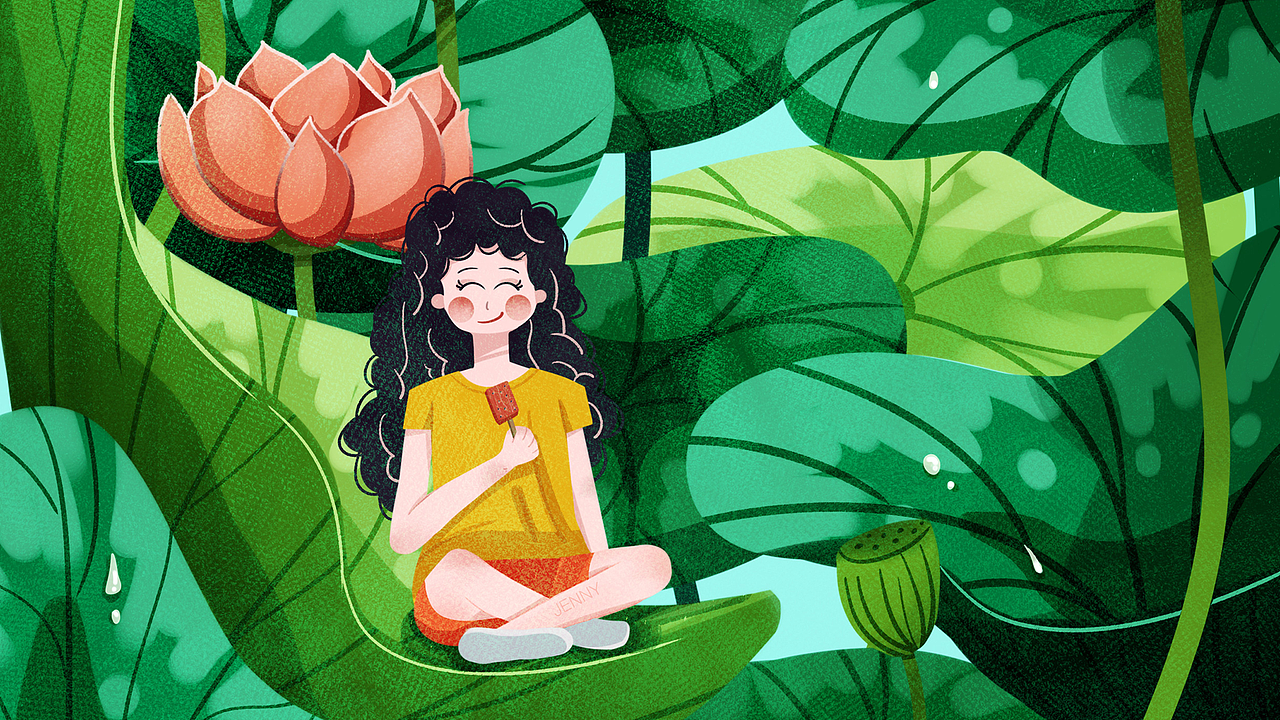 小清新肌理插画系列-上（图ZMjcwMTk5OTE2） - 创作习作 - 站酷设计师大橘Jenny原创素材 - 站酷ZCOOL