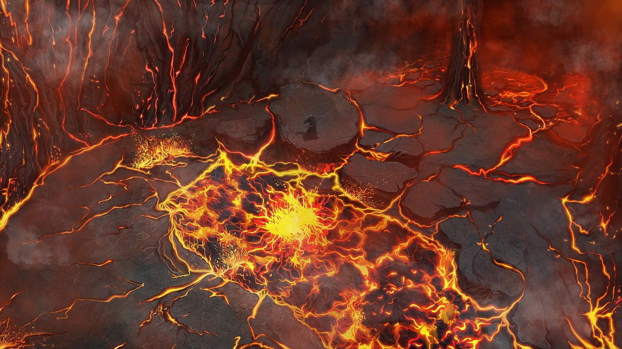 熔岩地裂（图ZMjYyNzI2NjQw） - 概念设定 - 站酷设计师嗲嗲哥原创素材 - 站酷ZCOOL