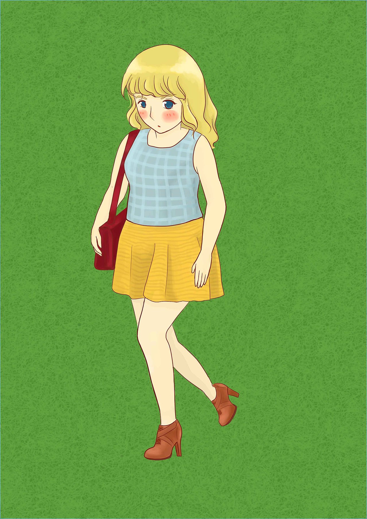 霉霉Taylor Swift 街拍照→像素画（图ZMTU0NDEwMjY4） - 像素画 - 站酷设计师林惜吾原创素材 - 站酷ZCOOL