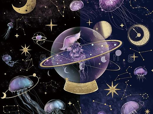 柄图【星盘水母】
