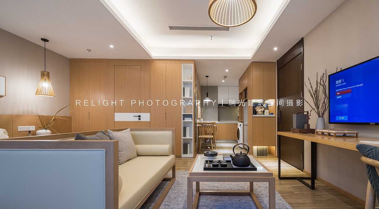 山东济南瑞光建筑空间摄影——上海朗诗长风公园项目