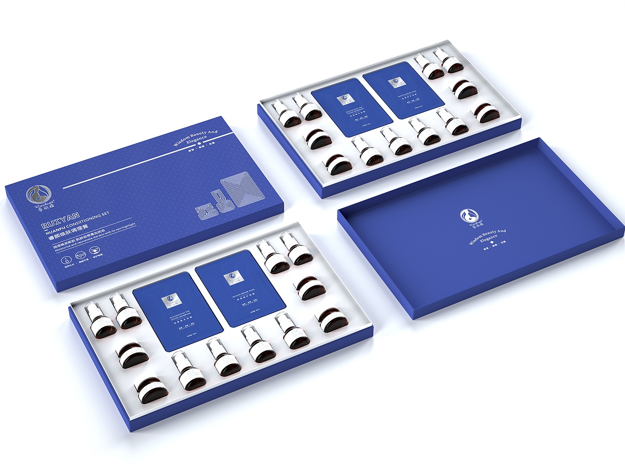 化妆品套盒小集（图ZMjA0MjA0OTcy） - 包装 - 站酷设计师WanGAMan原创素材 - 站酷ZCOOL