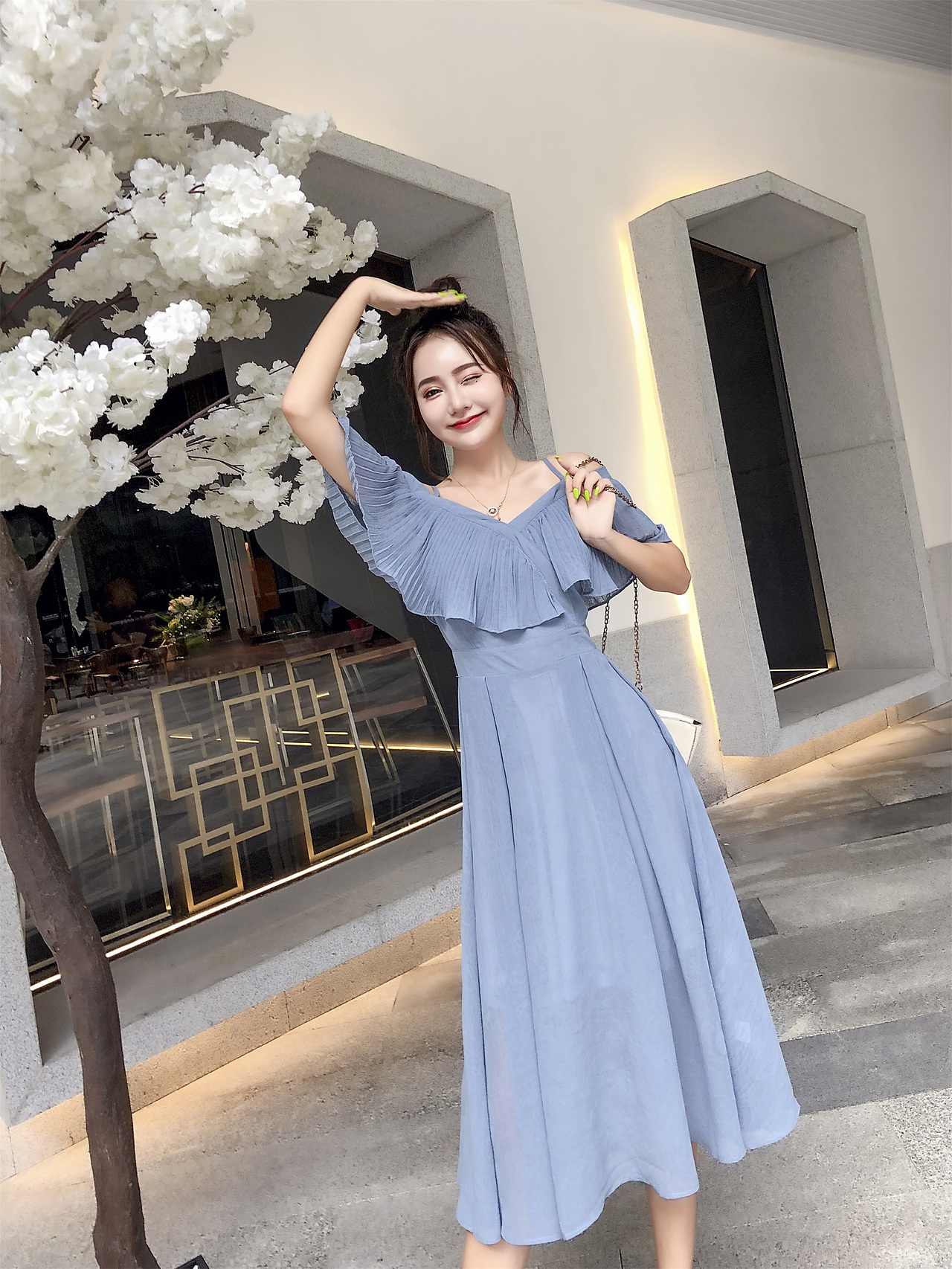淘宝摄影模特女装拍摄秋冬装拍摄街拍网店拍照服装拍摄