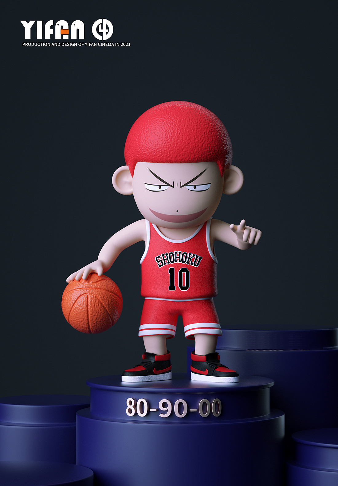 C4D-角色樱木