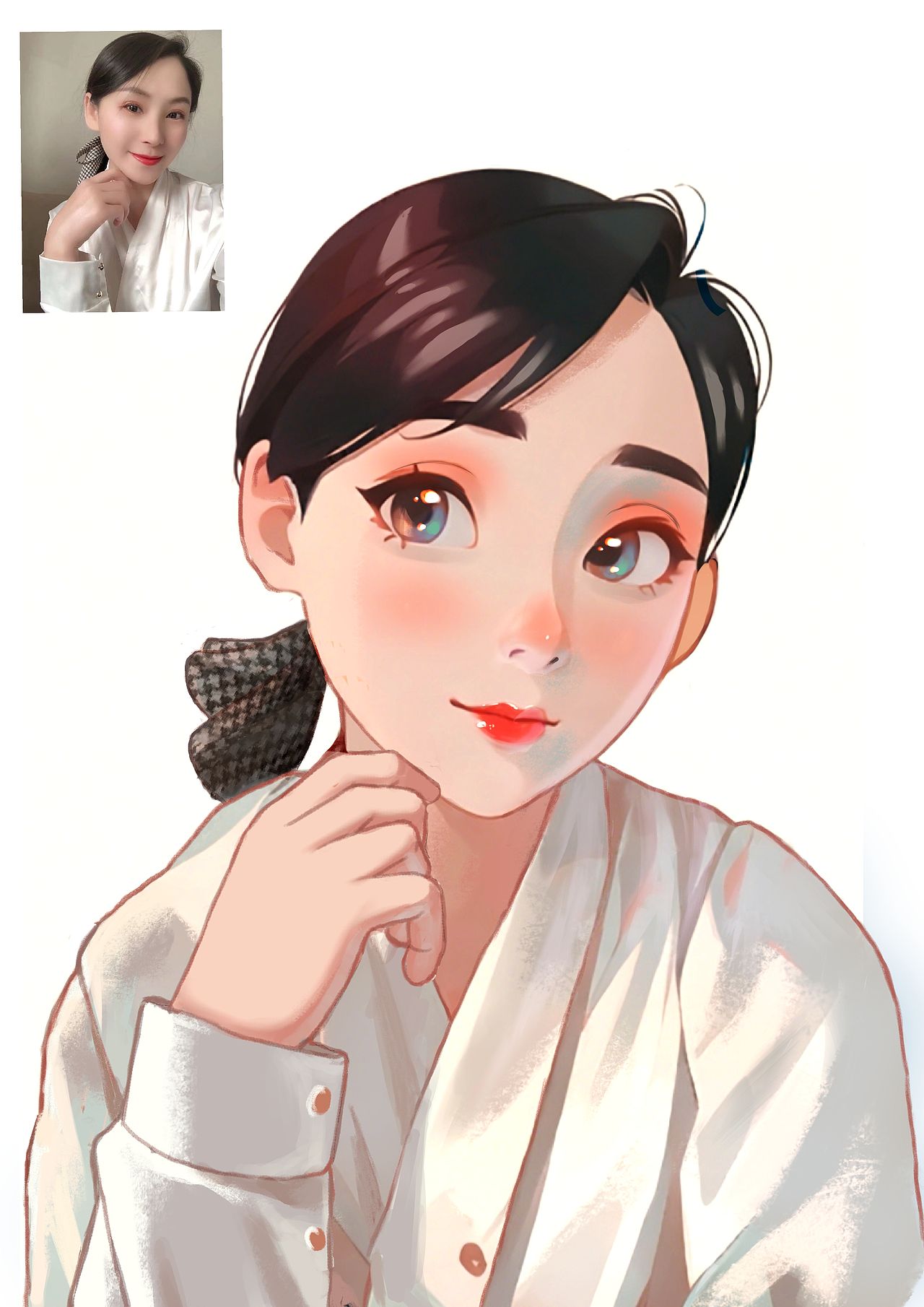 人物头像。（图ZMzc5MDQwNDAw） - 绘本 - 站酷设计师Szzhang原创素材 - 站酷ZCOOL