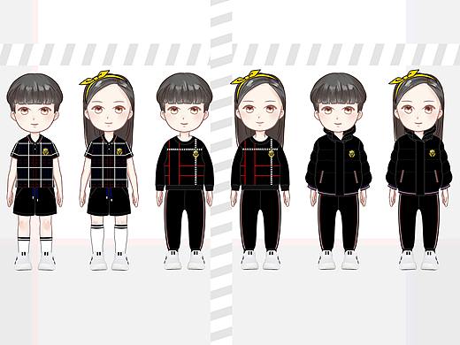 【童裝設(shè)計(jì)】運(yùn)動(dòng)系列童裝（個(gè)人主頁(yè)-ZNDAzNDE2OTY=） - 休閑/流行服飾 - 站酷設(shè)計(jì)師魔鬼湯包原創(chuàng)素材 - 站酷ZCOOL