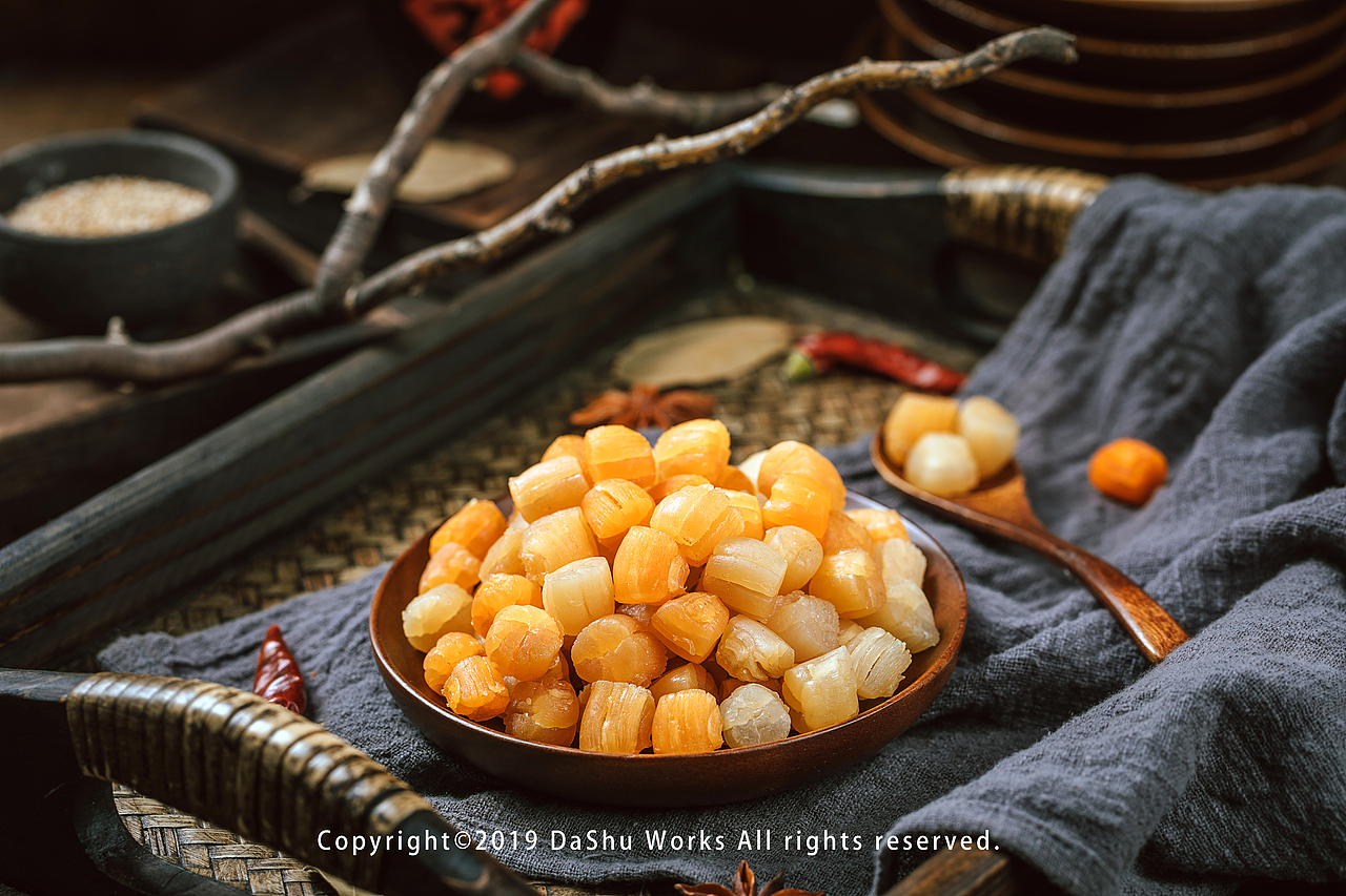 扇贝丁|扇贝|海鲜|扇贝干（图ZMTU5MDA5NzIw） - 产品摄影 - 站酷设计师大樹原创素材 - 站酷ZCOOL